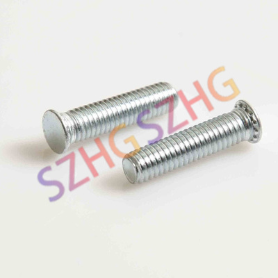 Galvanized riveting screw
